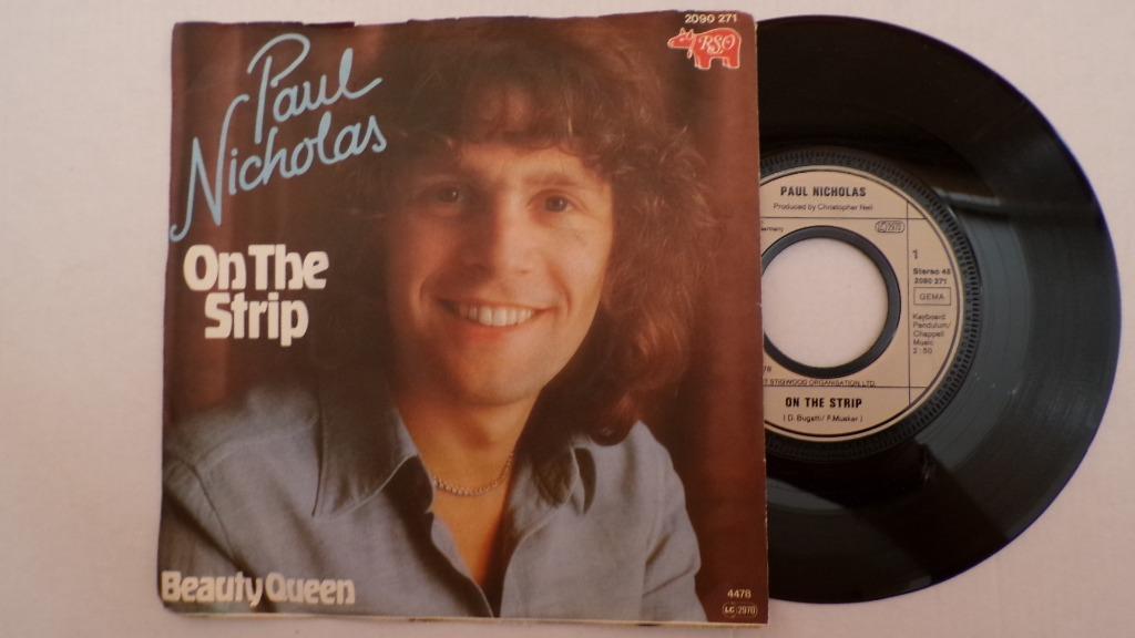 PAUL NICHOLAS - On the strip (45t), Enlèvement ou Envoi, Comme neuf, Pop