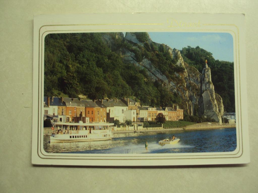 54514 - DINANT - LA MEUSE ET LA ROCHE A BAYARD -ZIE 2 FOTO'S, Envoi