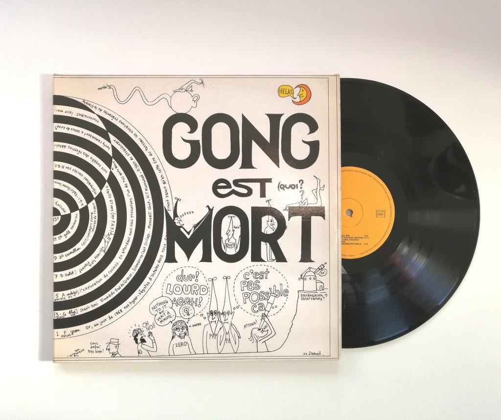 Gong est Mort, Vive Gong/ Vinyl Lp RARE, Verzenden, Zo goed als nieuw, Progressive
