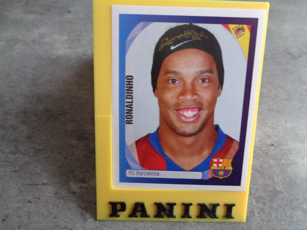 PANINI STICKER  FC BARCELONA  RONALDINHO  CL, Ophalen of Verzenden