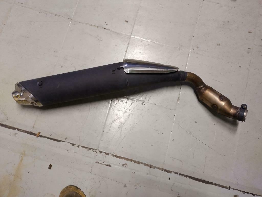 uitlaat demper honda hornet 600 van '05-'06, Motoren, Ophalen of Verzenden, Gebruikt