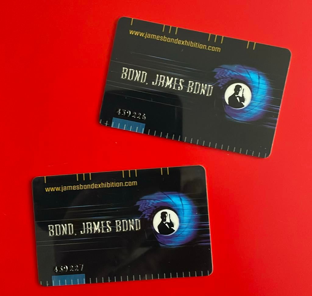 James Bond - 2 cartes d'agent, Collections, Enlèvement ou Envoi, Neuf