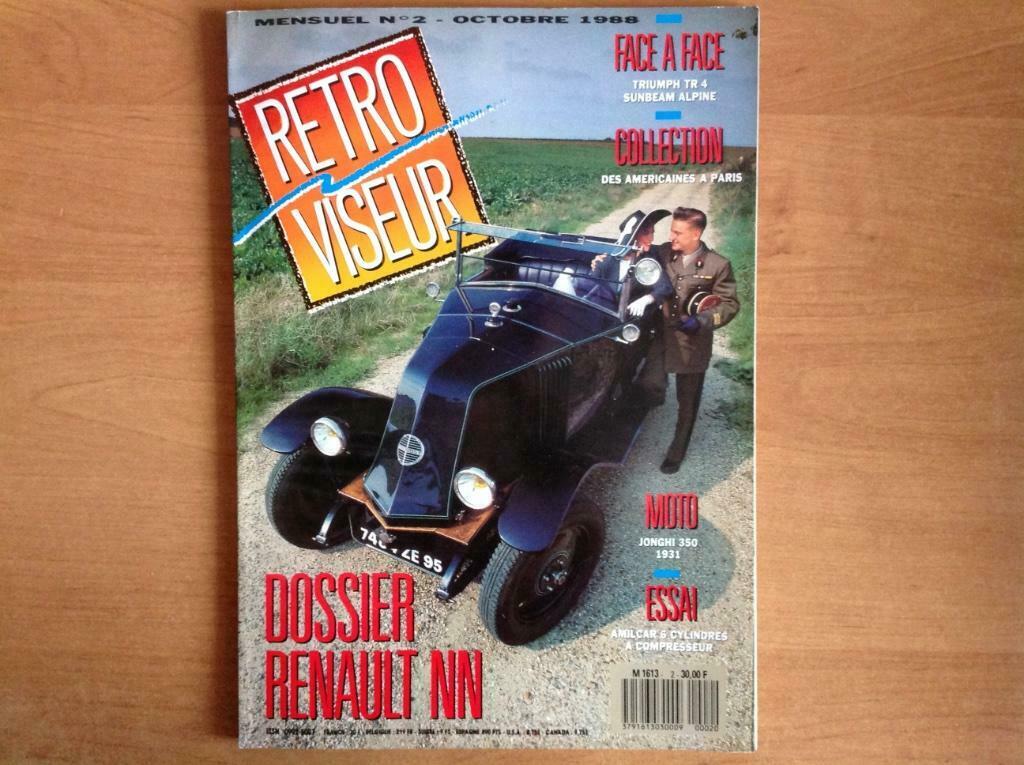 Magazines voitures anciennes Rétroviseur, Livres, Enlèvement ou Envoi, Utilisé, Autres marques
