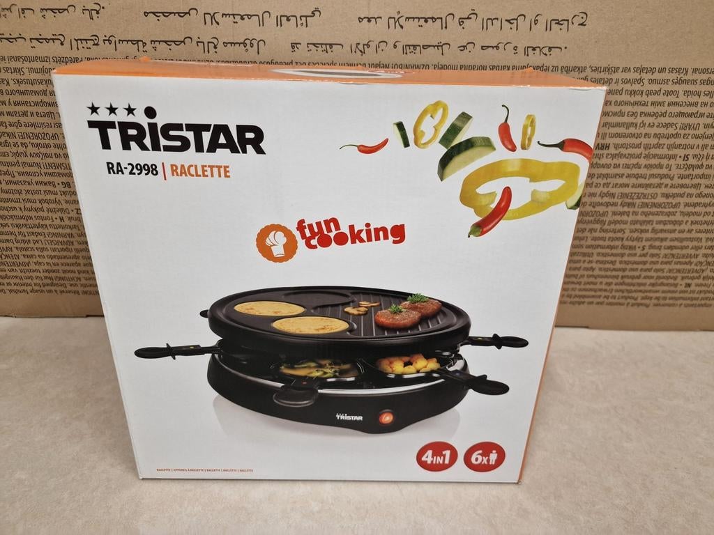 Tristar raclette nieuw, Ophalen of Verzenden, Nieuw