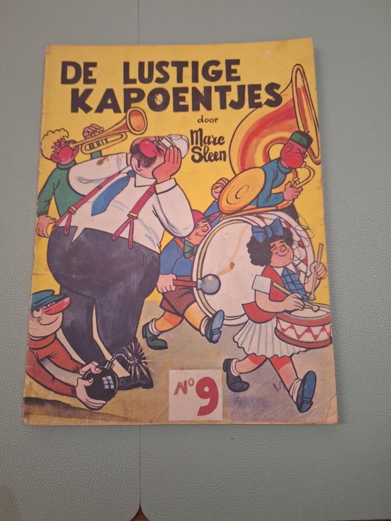 Strip 1964: De Lustige Kapoentjes, Gelezen, Marc Sleen, Eén stripboek, Ophalen of Verzenden