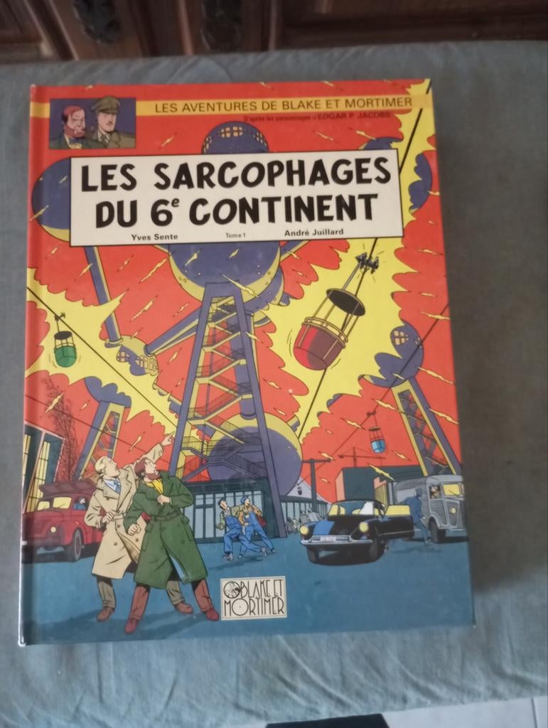 Blake et Mortimer. Les sarcophages du 6 Continent tome 1, Enlèvement ou Envoi, Comme neuf