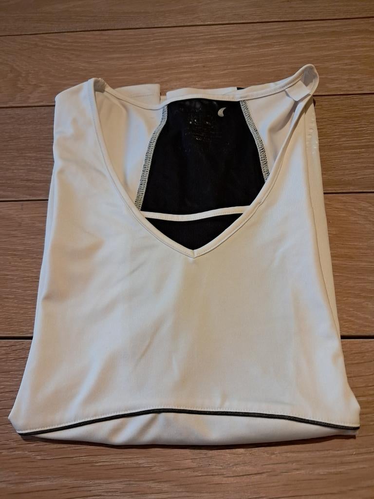 M decathlon wit tennisshirt, Kleding | Dames, Wit, Ophalen of Verzenden, Racketsport, Decathlon