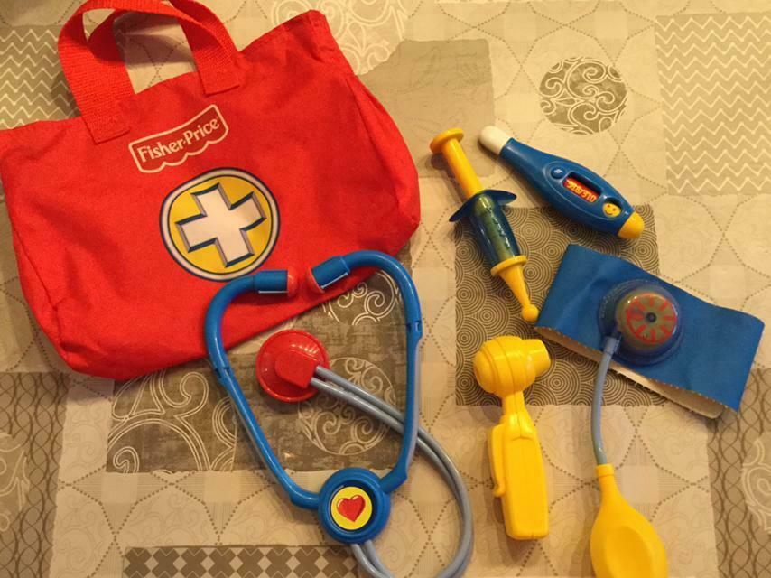 Fisher-Price medische kit, Zo goed als nieuw