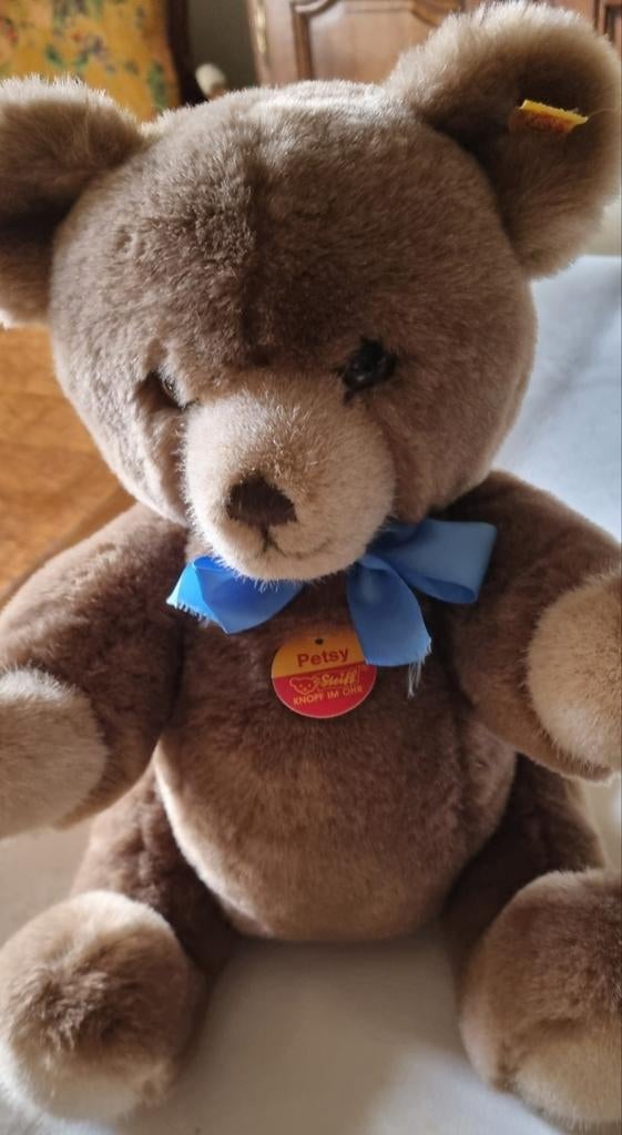 Ours en peluche Petsy Steiff neuf, Collections, Enlèvement, Comme neuf, Steiff