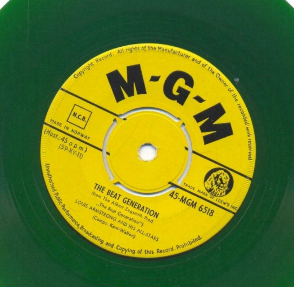 Louis Armstrong – The Beat Generation – Single, Ophalen of Verzenden, Gebruikt, Jazz en Blues