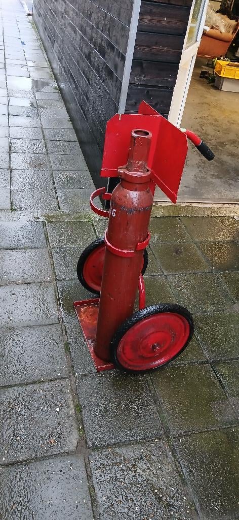 Autogeen snijbrander flessenwagen 10 L flessen, Ophalen of Verzenden, Gebruikt, Overige typen