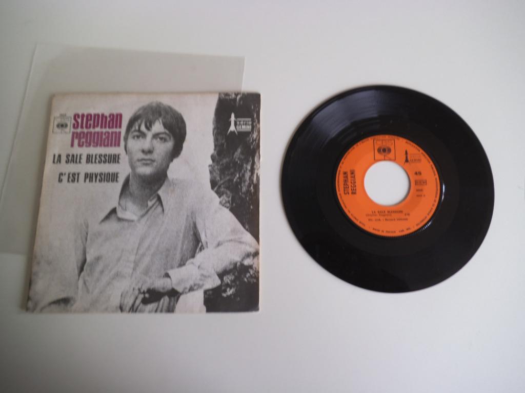 7" Stephan Reggiani La Sale blessure, CD & DVD, Vinyles Singles, Utilisé, Single, 7 pouces, Enlèvement ou Envoi