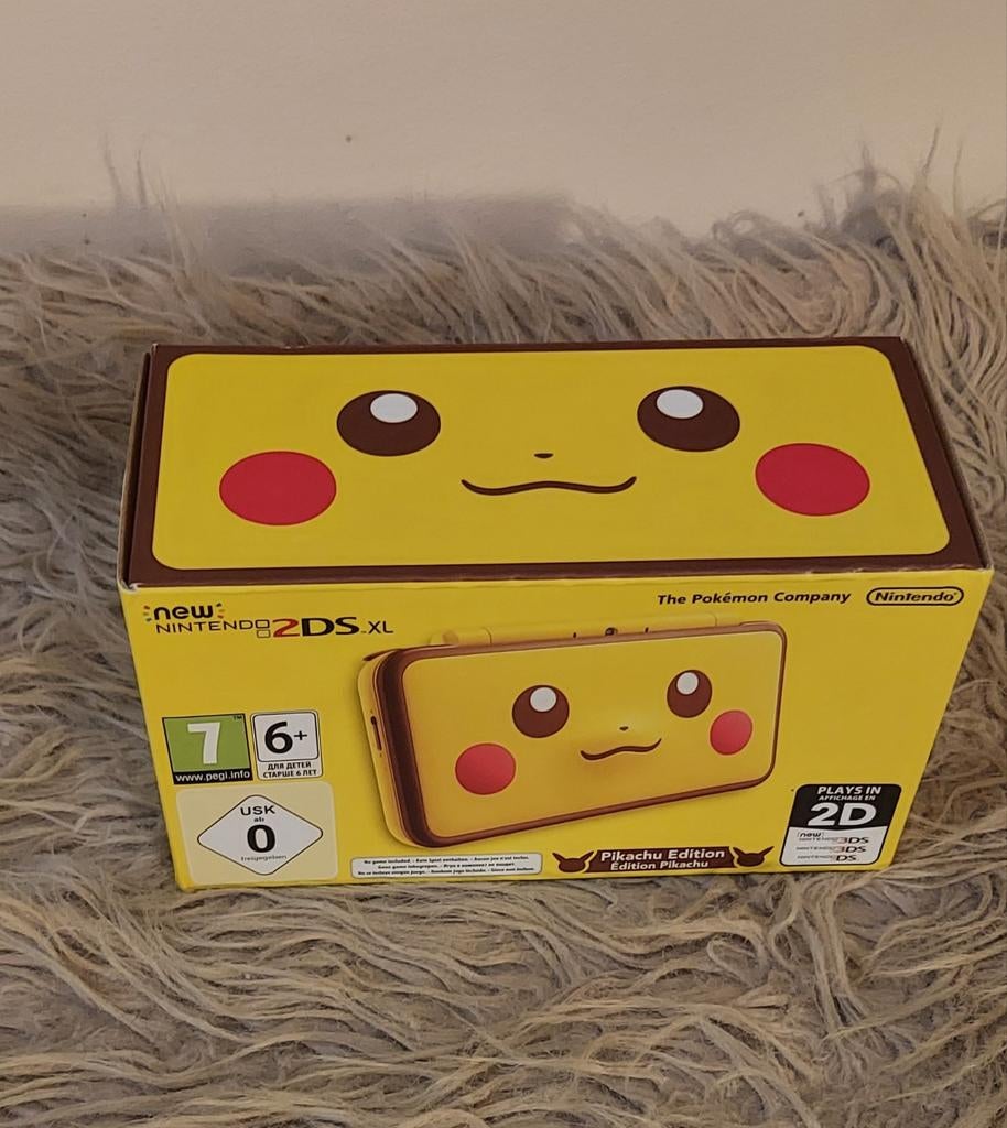 Console 2ds xl,pikachu,sous blister,collector., Consoles de jeu & Jeux vidéo, Consoles de jeu | Nintendo 2DS & 3DS, Enlèvement ou Envoi