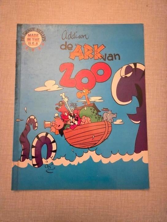 de Ark van Zoo, 1981, 1ste druk., Eén comic, Ophalen of Verzenden, Zo goed als nieuw, Addison