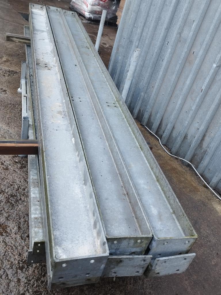 Metalen HEA - HEB - HEM - IPE - IPN - U profielen - poutrel, Doe-het-zelf en Bouw, Ophalen, Gebruikt, Geen idee, Metalen HEA - HEB - HEM - IPE - IPN - U profielen - poutrel