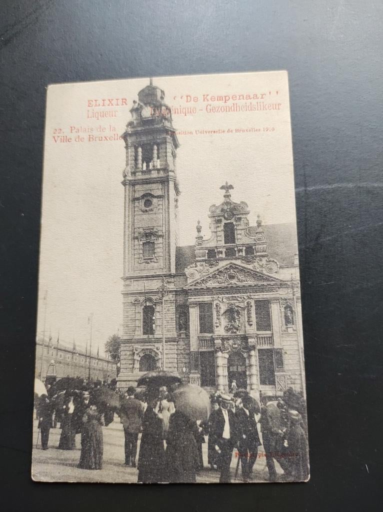 Elixer de Kempenaar Brussel expositie 1910, Ophalen of Verzenden
