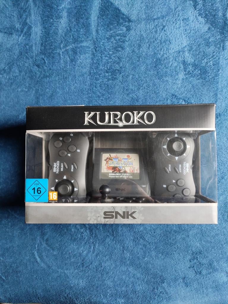 Mini NéoGéo SNK collector Samouraï Showdown -Kuroko- Rare, Comme neuf