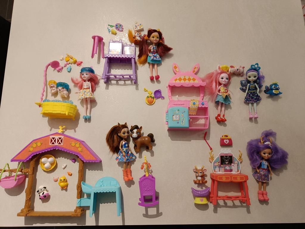 Enchantimals - pakket met meerdere sets, Enlèvement ou Envoi, Comme neuf, Autres types