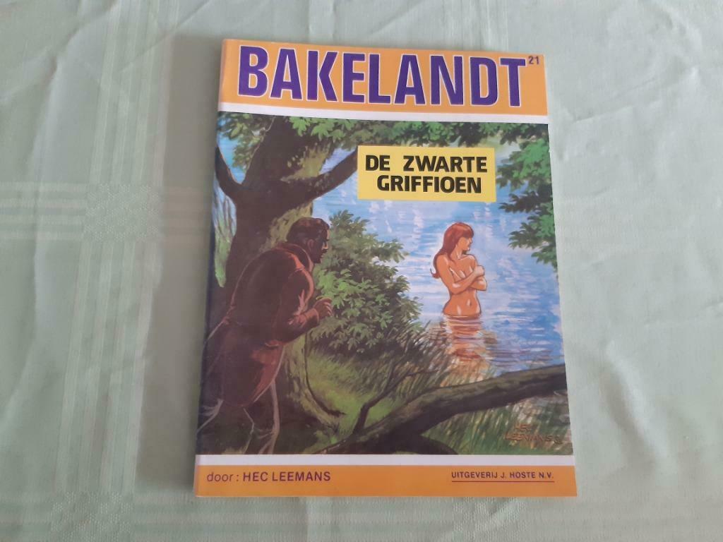 Bakelandt.21.De zwarte griffioen., Eén stripboek, Ophalen of Verzenden, Gelezen