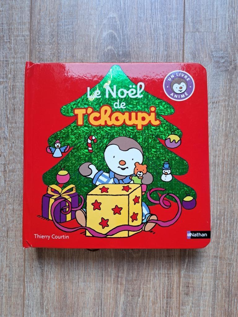 Livre animé "Le Noël de T'choupi" (Nathan), Ophalen of Verzenden, Gebruikt, 2 tot 4 jaar
