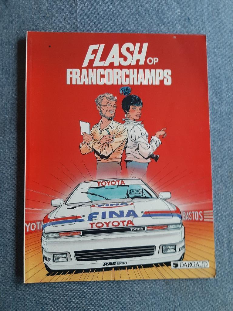 Flash op Francorchamps (reclame - uitgave TOYOTA), Boeken, Eén stripboek, Ophalen of Verzenden, Gelezen