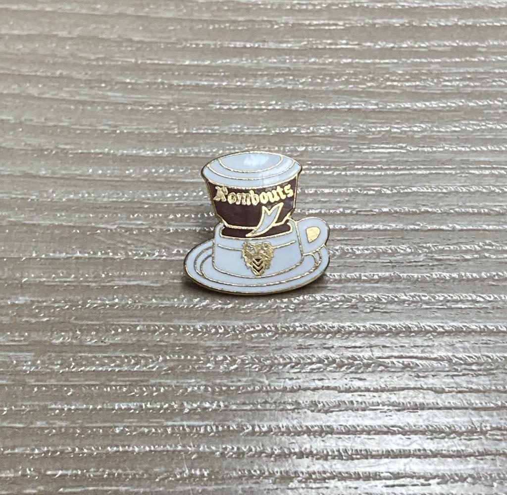 PIN - ROMBOUTS - KOFFIE - CAFE, Envoi, Utilisé, Marque, Insigne ou Pin's