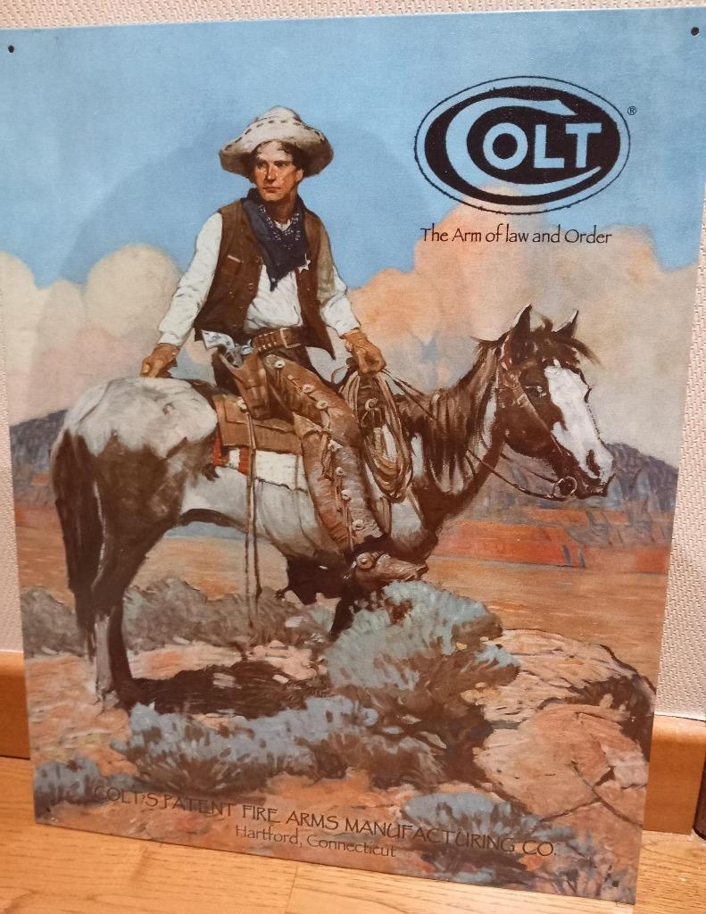 Colt blikken Plaat 2, Verzamelen, Ophalen of Verzenden