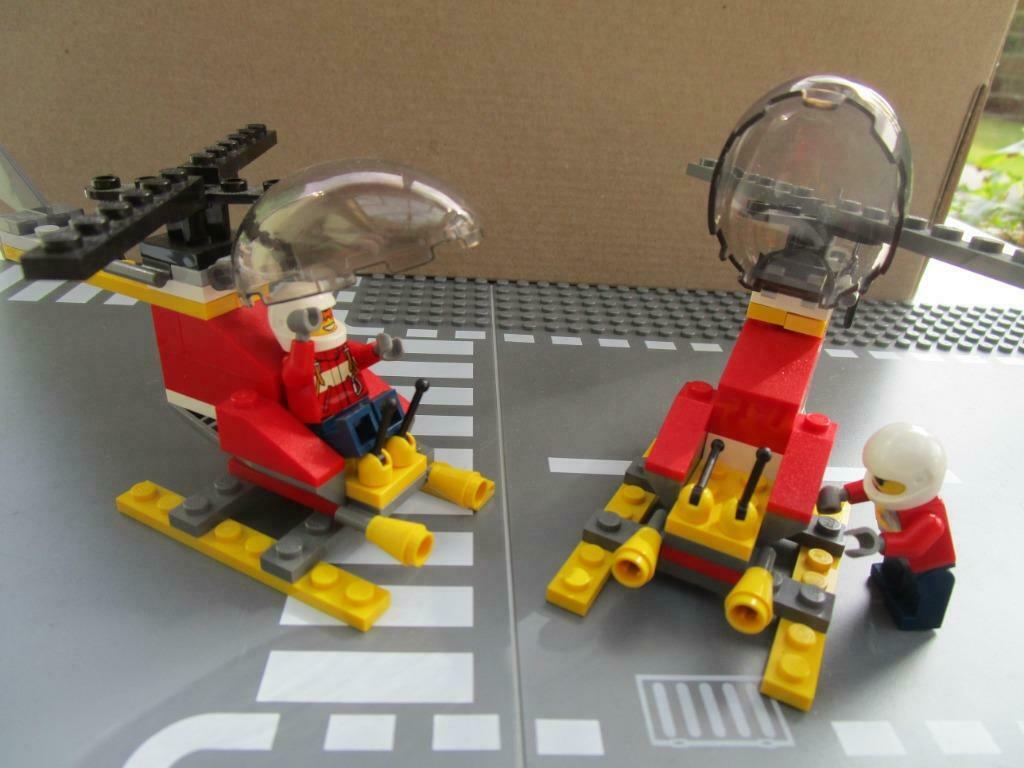 Lego 2 identieke reddingshelicopters, Enlèvement ou Envoi, Comme neuf, Ensemble complet, Lego