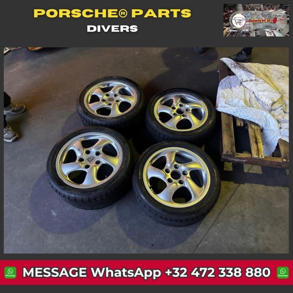 Jeu de jantes Porsche 8.5 ET50 et 7 ET55, Autos : Pièces & Accessoires, Enlèvement, Utilisé, Porsche