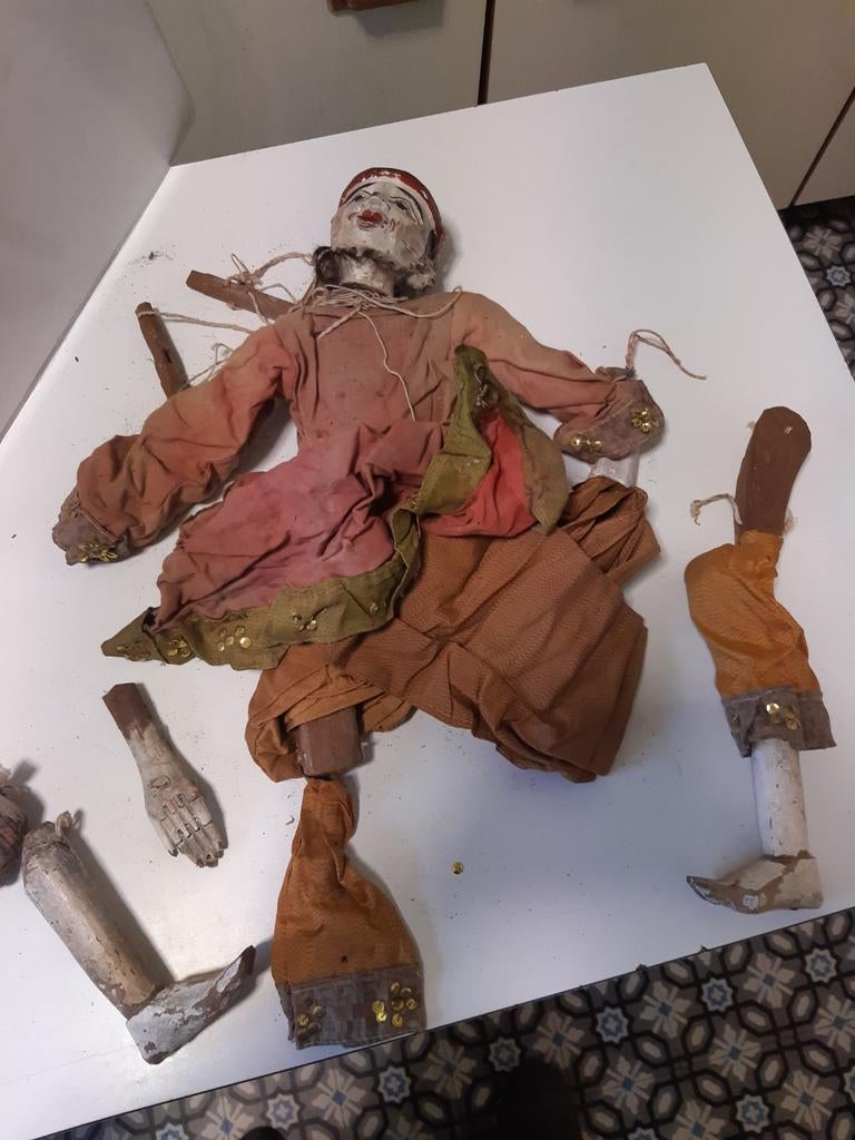 marionnette ancienne, Antiquités & Art, Enlèvement ou Envoi