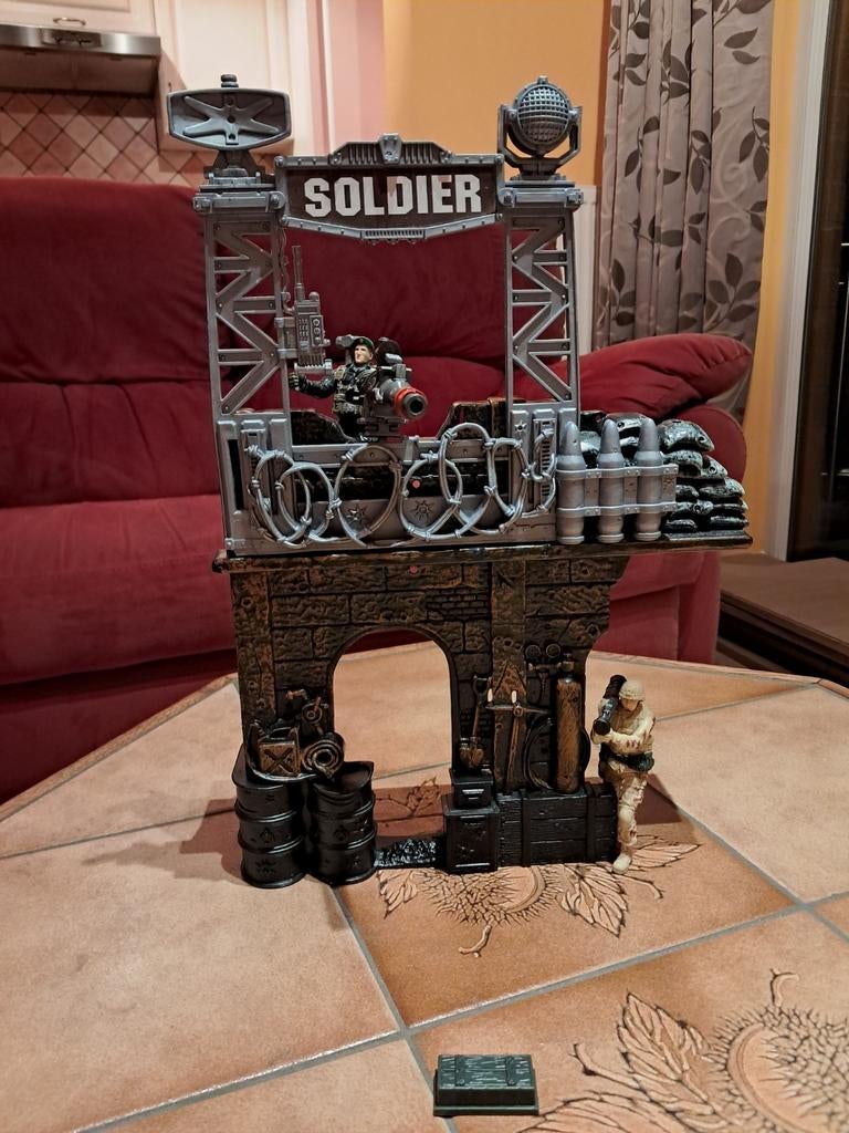 Lot Station de combat et 2 figurines Chap Mei, Enlèvement ou Envoi, Comme neuf