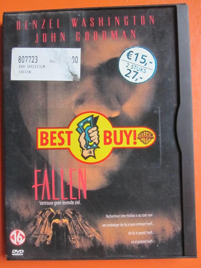 Déchu (1998), CD & DVD, DVD | Thrillers & Policiers, À partir de 12 ans, Enlèvement ou Envoi, Comme neuf, Thriller d'action