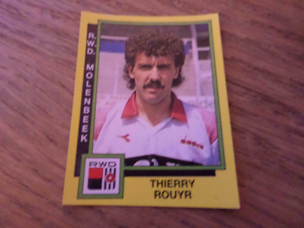 Thierry ROUYR (RWDM) Panini Football Belgique 91 nº259., Enlèvement ou Envoi, Neuf, Cartes de joueur