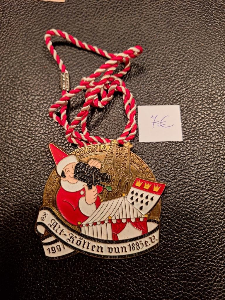 Carnaval medaille, Ophalen of Verzenden