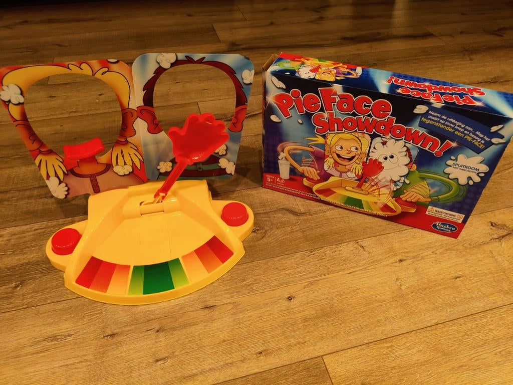 Spelletje pie face showdown, Enlèvement ou Envoi, Comme neuf, HASBRO