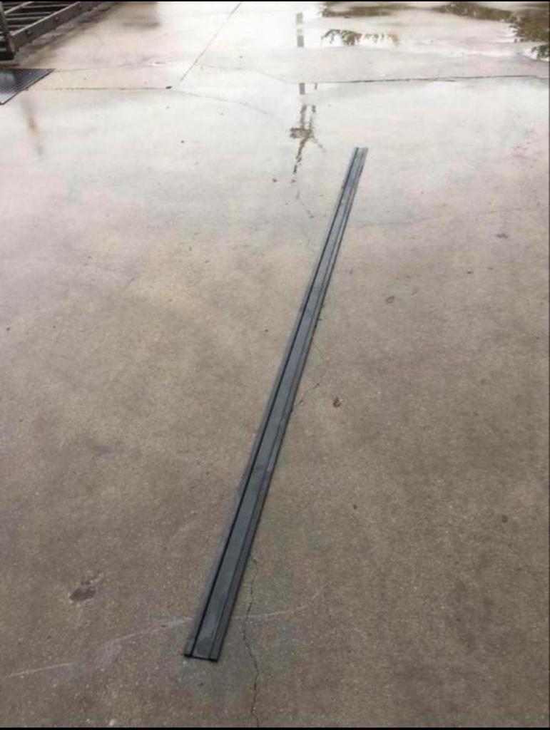 Plastiek pvc latten 75mm breed profiel plint afdekstrip, Enlèvement