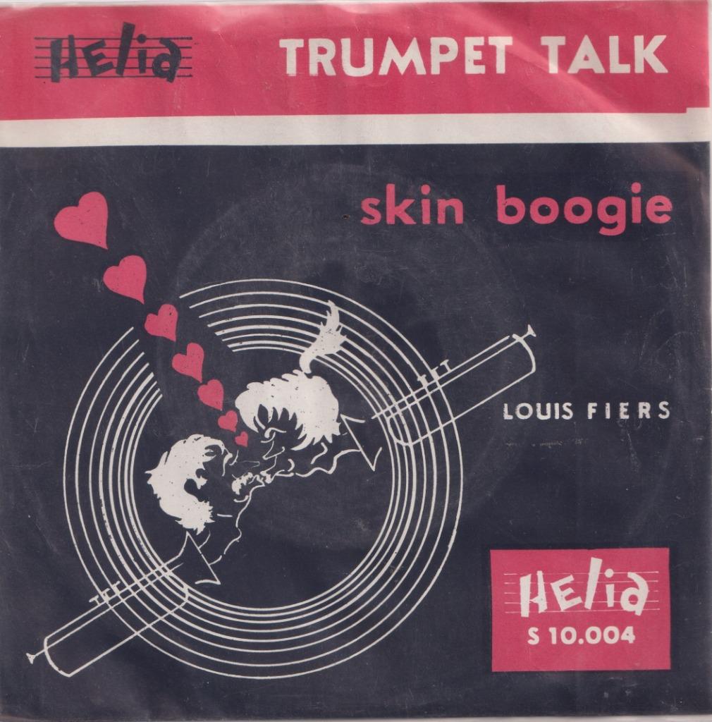 Louis Fiers – Trumpet talk / Skin Boogie - Single, Gebruikt, 7 inch, Single, Ophalen of Verzenden