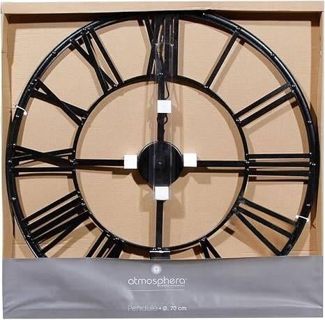 Horloge murale industrielle | 70 cm | LIVRAISON GRATUITE, Neuf, -, -, ATMOSPHERA