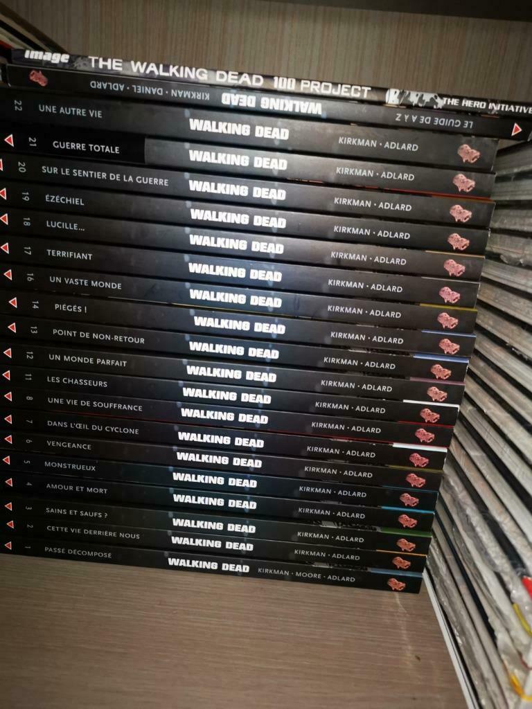 Lot Walking Dead Delcourt  lot de 19 tomes, Plusieurs comics, Enlèvement ou Envoi, Neuf, Europe
