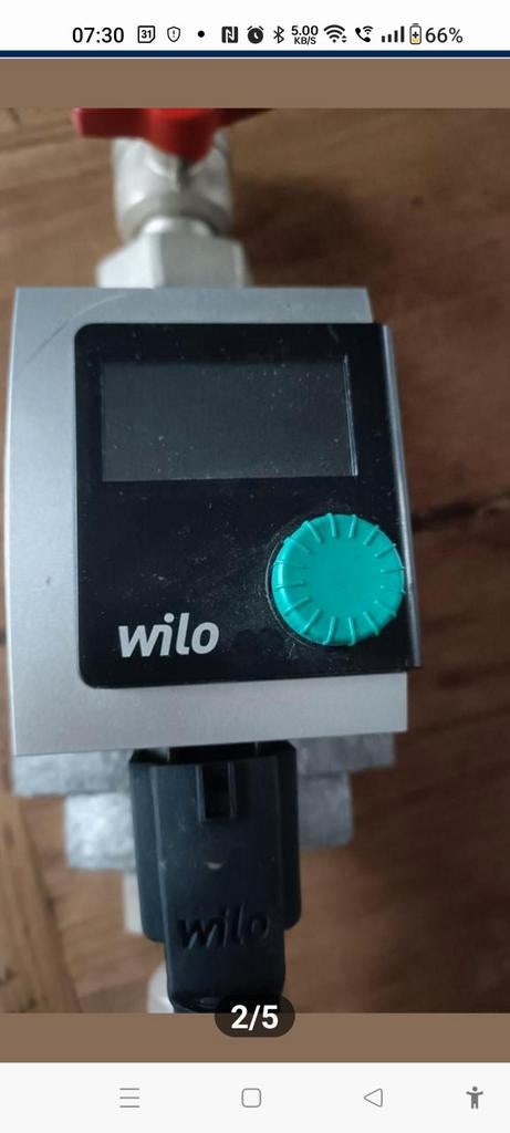 Energiezuinige Wilo Stratos Pico 25/1-6 circulatiepomp, Ophalen