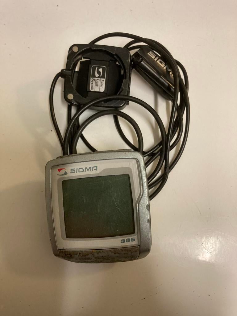 Fietscomputer, Fietsen en Brommers, Ophalen, Gebruikt