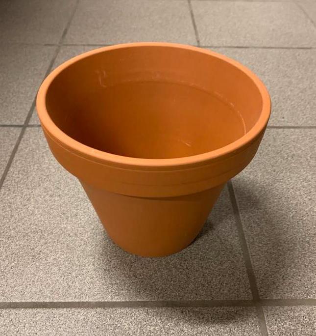 Terracotta bloempot nieuw diameter 20cm, Tuin en Terras, Bloempotten, Ophalen, Rond, Nieuw, Balkon