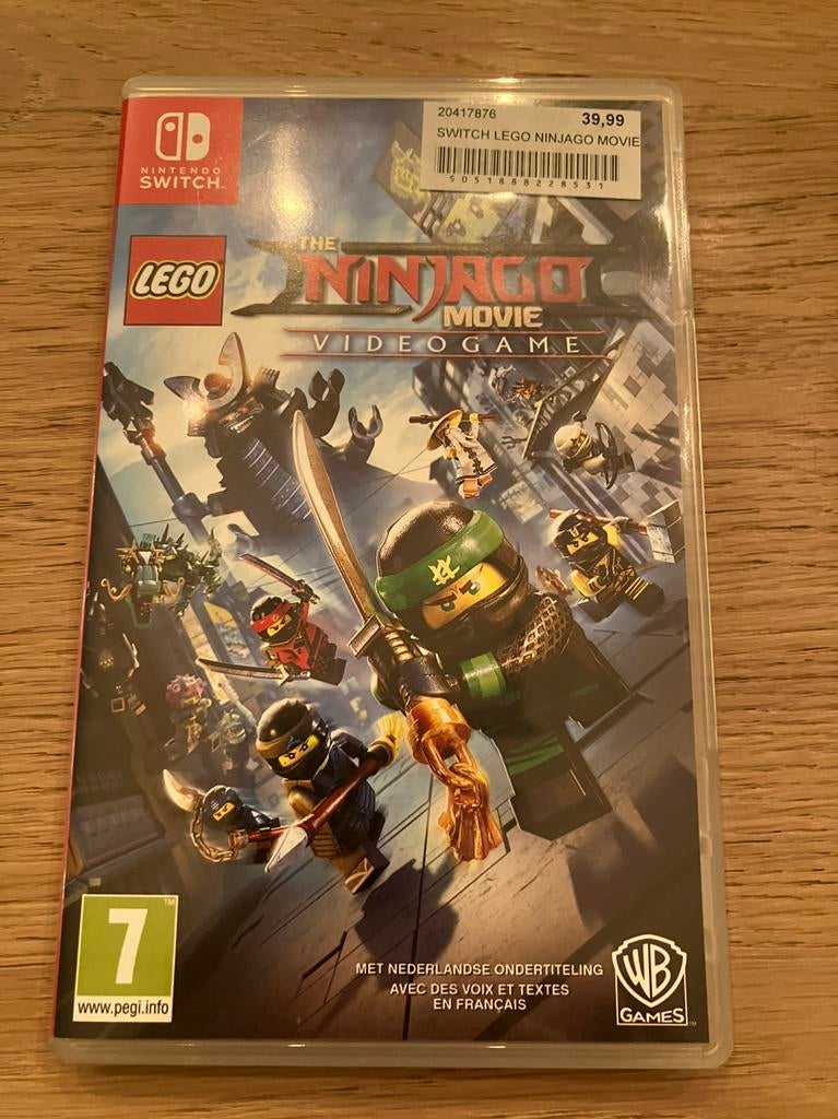 LEGO Ninjago Movie Videogame (Nintendo Switch), Online, Overige genres, Ophalen of Verzenden, Zo goed als nieuw
