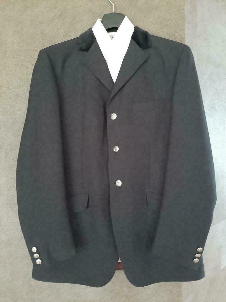 Cavallo zwarte ruiter blazer/jas maat L, Enlèvement ou Envoi, Comme neuf, Dressage, Vêtements d'extérieur