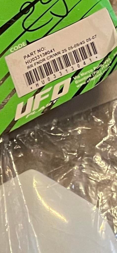 Nieuw achterspatbord voor supermotard, Ophalen of Verzenden