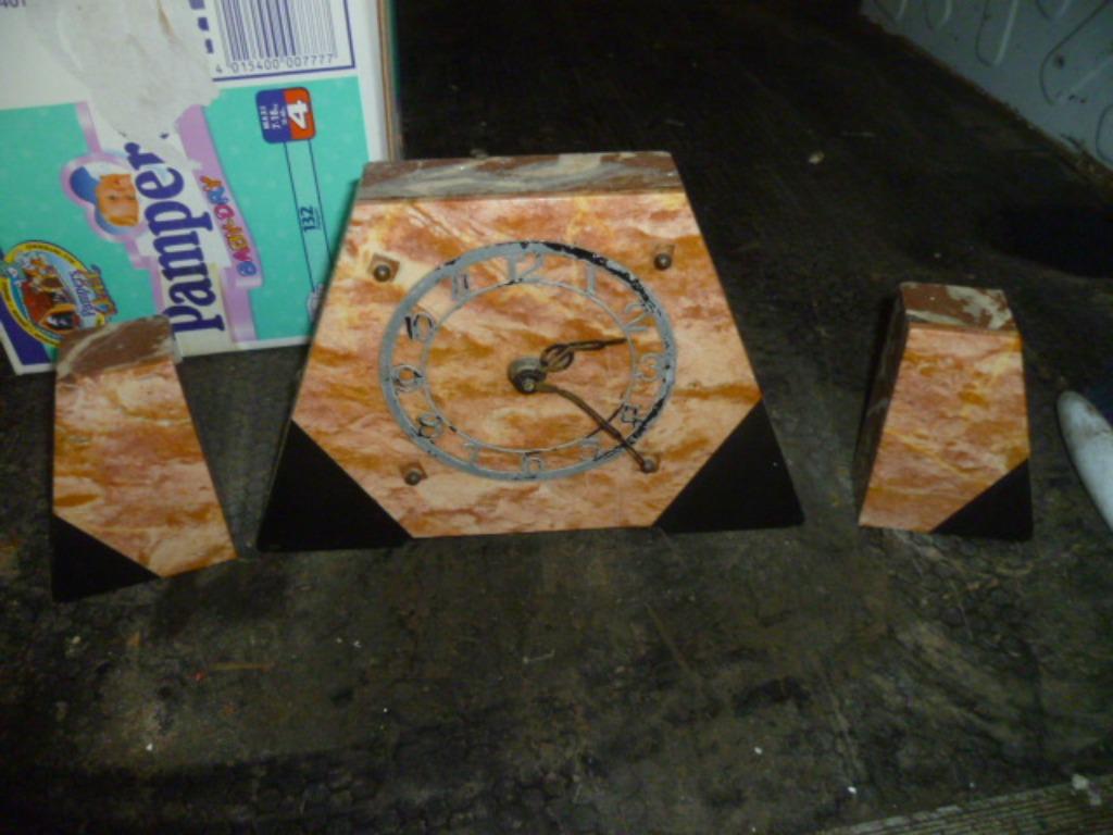 MARMEREN SCHOUWKLOK, Antiek en Kunst, Ophalen of Verzenden