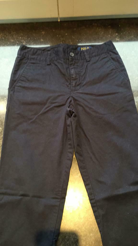 Ralph Lauren blauwe broek, maat 12 jaar, Kinderen en Baby's, Ophalen of Verzenden, Zo goed als nieuw, Ralph Lauren, Broek
