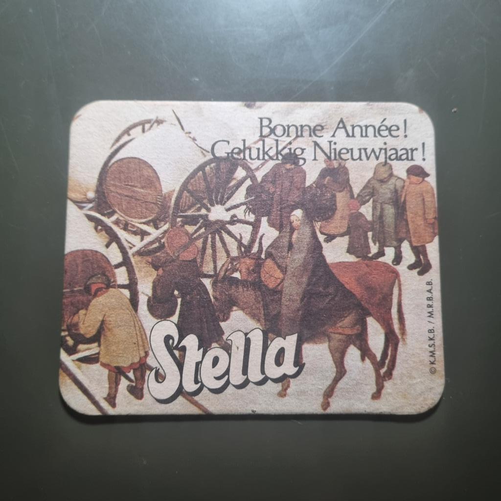 Sous Bock Stella Artois (modèle 33), Enlèvement ou Envoi, Utilisé, Sous-bock, Stella Artois