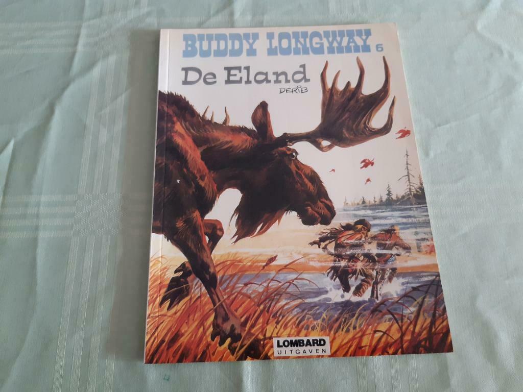 Buddy Longway.6.De eland., Eén stripboek, Ophalen of Verzenden, Gelezen