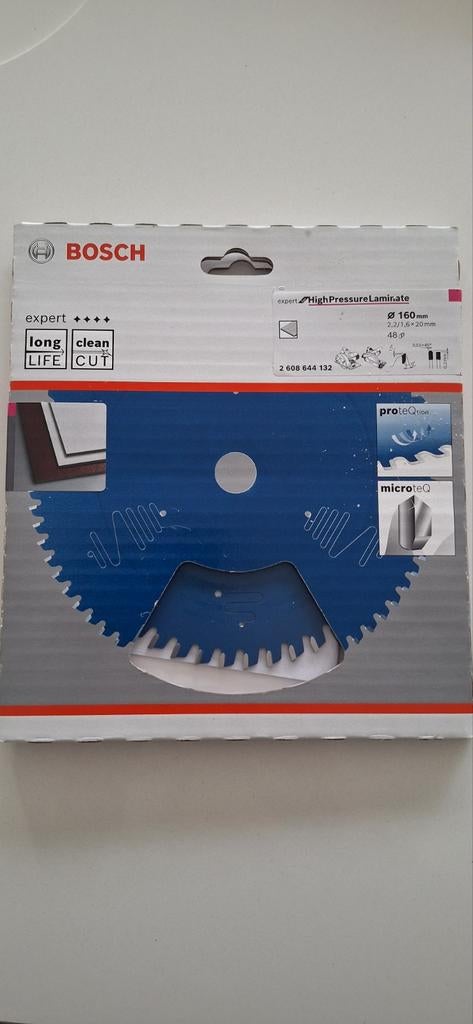Cirkelzaag speciaal voor high pressure laminate, Ophalen